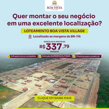 LOTEAMENTO BOA VISTA 10 MINUTOS DE MESSEJANA