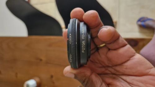 Adaptador lente Canon FD - MFT / M43 