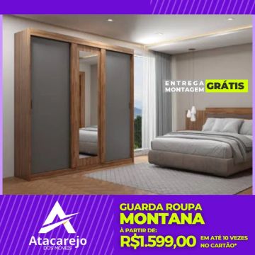 Guarda Roupa Casal Entrega e Monta Grátis