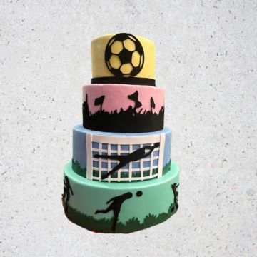 Bolo Fake Futebol