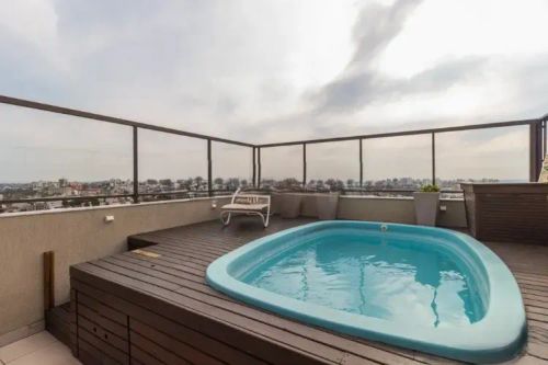 Cobertura à venda com 3 dormitórios na Chácara Das Pedras - 149 m² de área útil