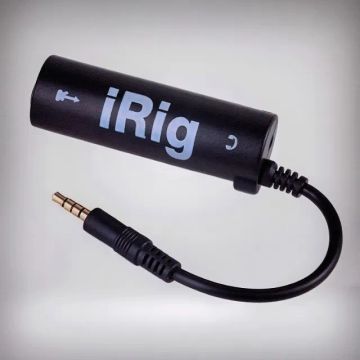 iRig Interface de Áudio para Guitarrar Adaptador Celular Gravação Live