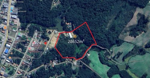 Terreno à venda, 28652 m por R 4.600.000,00 - Centro - Tijucas do Sul PR