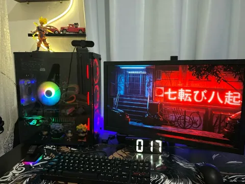 PC Gamer, 2TB, GTX1660Super, 32GB ram + Monitor 75hz