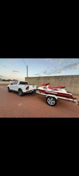 Vendo Roda Aro 18 com pneus carretinha Jet ski 