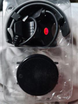Smartwatch redondo d19 pulseira preta