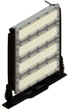 Refletor Modular 600w Holofote Led Osram 50000lm Ip66 Articulado