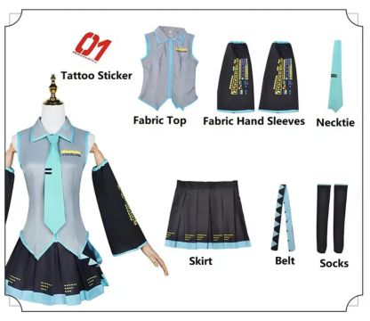Cosplay hatsune miku novo