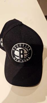 Boné Brooklyn Nets preto aba curva original NBA