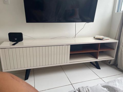 Rack novo perfeito todo MDF  comprado na Guido