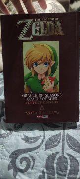 The Legend of Zelda: Oracle of Seasons e Oracle of Ages - Mangá - Hqs - gibi - Panini