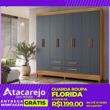 Guarda Roupa Casal Entrega e Montagem Grátis 