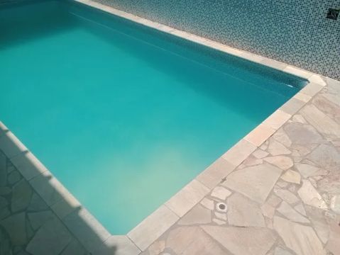 Casa na praia com piscina