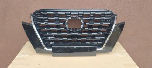 Grade original dianteira cromada Nissan kicks 2022