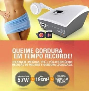Velox Tonederm - Aparelho de Ultrassom para Eliminar Gordura e Ativar a Pele