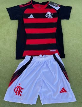 Camisa Conjunto Infantil Flamengo 2025 2026