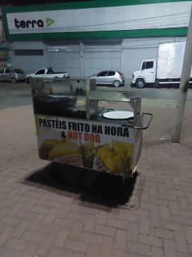 Carrinho de pastel e cachorro quente 