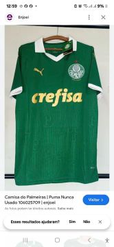 Camisa do Palmeiras Puma - Tamanho gg