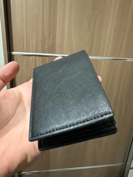 Carteira masculina couro 