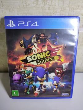 Vendo jogo Sonic Forces, mídia seminova 