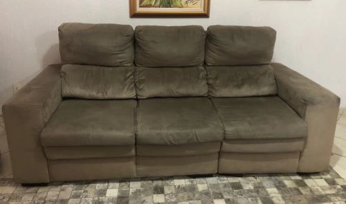 Sofá Retrátil 3 Lugares
