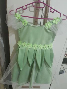 Vestido infantil para festa veste de 5 e 6 anos 