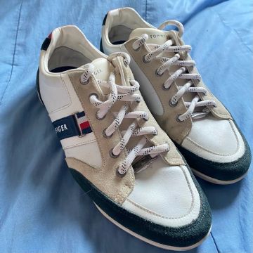 Tênis Tommy Hilfiger Royal 7C Off White
