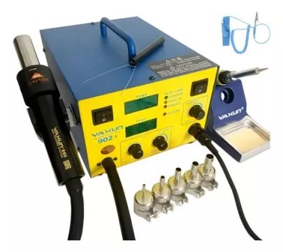Estacao De Retrabalho 2in1 Yaxun 902+ Cor Amarelo 110V