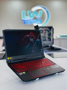Notebook Gamer Acer Nitro 5 AMD Ryzen 7 4800H 16GB GTX1650 - Loja LW Tech