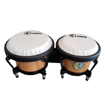 Bongô 6" e 7" Folha Natural - Pele Sintética Luen R$ 400,00