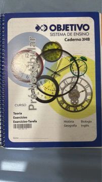 Caderno Objetivo Pré-Vestibular 3HB