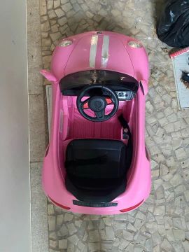 Carrinho Elétrico Infantil Rosa
