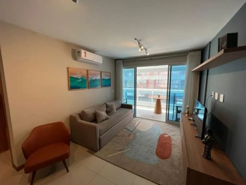 Apartamento para Venda em Salvador, Armação, 1 dormitório, 1 suíte, 1 banheiro, 2 vagas