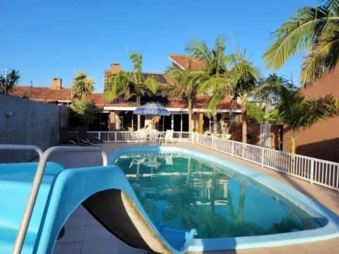 Casa na praia do Cassino, 1Suíte + 4 dormitórios, Área de lazer e piscina