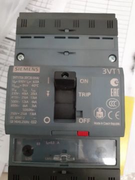 Disjuntor tripolar 63A
