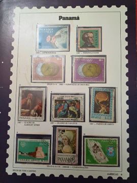 venda de diversos albuns de selos para colecionar