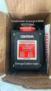 Transformador de Energia 5.000va Novo de 110 para 220