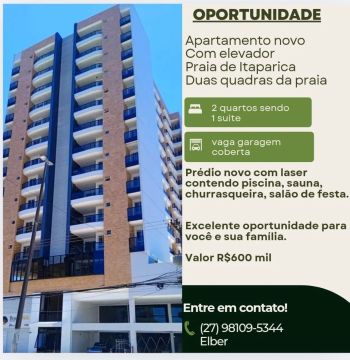 Apartamento novo em Vila Velha