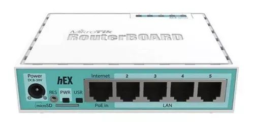 Mikrotik routerBOARD hex RB750gr3 