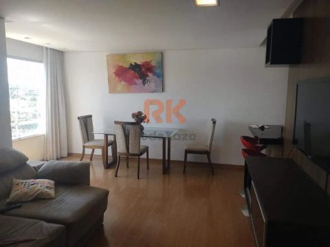 Apartamento para aluguel, 2 quartos, 1 suíte, 2 vagas, Bandeirantes (Pampulha) - Belo Hori