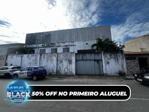 Galpão para alugar, 543 m² por R$ 8.160,86/mês - Presidente Kennedy - Fortaleza/CE