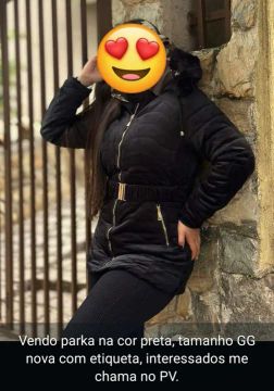 Parka de veludo 
