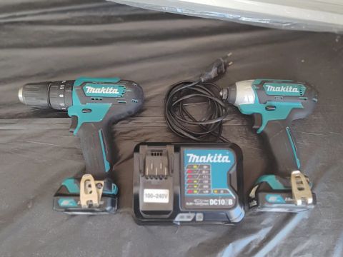 Kit de Ferramentas Makita - Furadeira e Parafusadeira