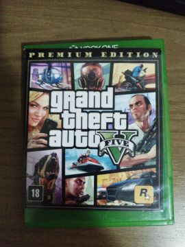 GTA V PREMIUM EDITION XBOX ONE EM ÓTIMO ESTADO