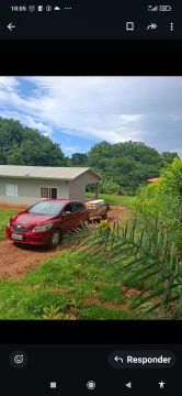 Sítio com casa e pomar