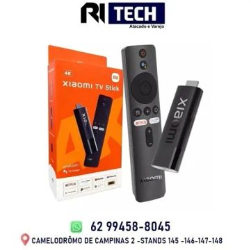 Xiaomi Mi Tv Stick 4k Tv Box Ultra Hd Uhd Android Tv Google Transforma Tv em Smart
