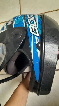 Capacete Moto Gomo Azul