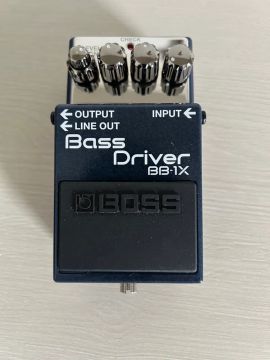 Pedal Boss BB 1X para Baixo, Pré amplificador/Drive/DI