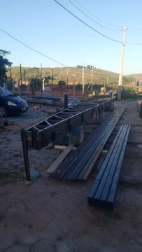 Estrutura Metálica para Fundação