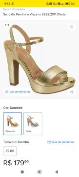 Sandália Meia Para Vizzano